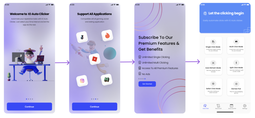 Auto clicker for iPhone