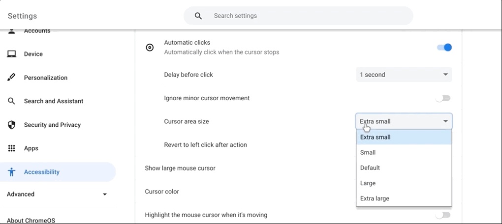 auto clicker feature