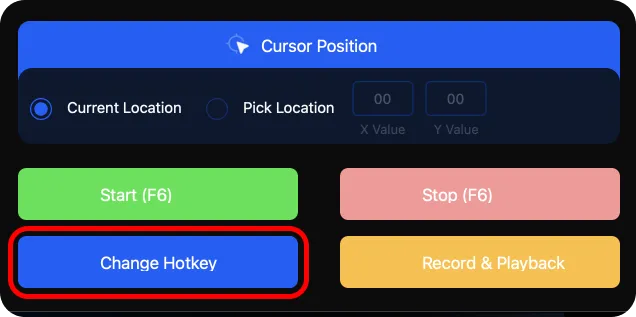 Change Hotkeys