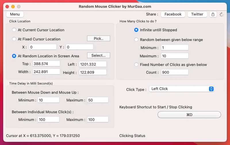MurGaa Auto Clicker