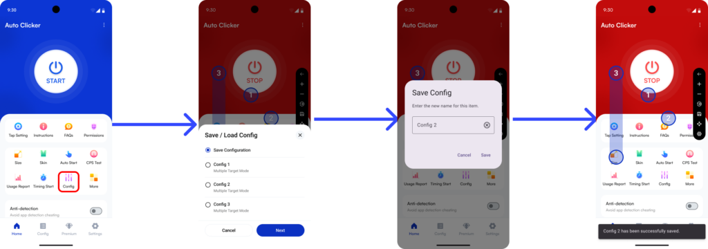 Save Configuration